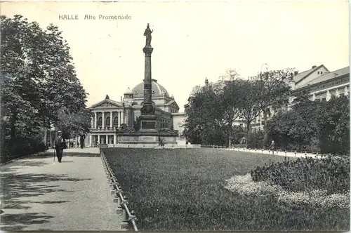 Halle Saale - Alte Promenade -696648