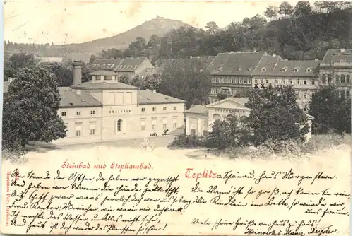 Teplitz - Steinbad und Stephansbad -696844