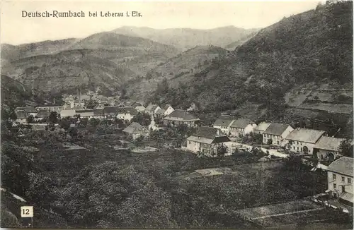 Deutsch-Rumbach bei Leberau im Elsass -696874