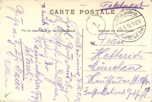 Lille - L Hotel des Postes - Feldpost -696882