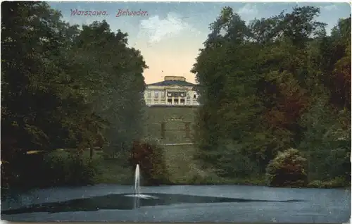 Warszawa - Belweder - Feldpost -696868
