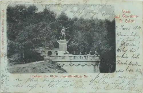 Gruss aus Gravelotte - St. Hubert -696904