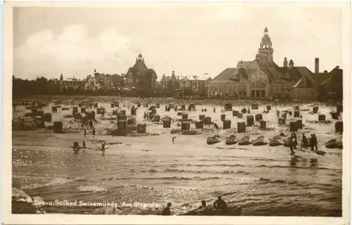 Seebad Swinemünde - Am Strande -696994