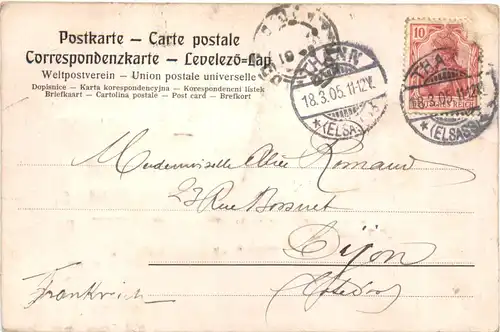 Thann im Elsass - Münster - Reliefkarte -696928