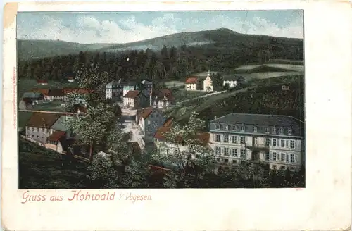Gruss aus Hohwald i. Vogesen -696912