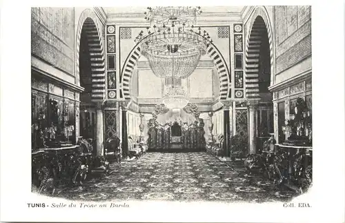 Tunis - Salle du Trone au Bardo -697084