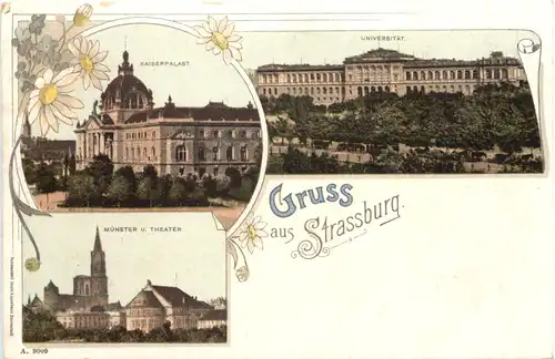 Gruss aus Strassburg -696906