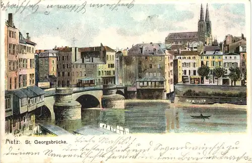 Metz - St. Georgsbrücke -696980