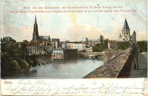 Metz - Blick von der Esplanade -696990