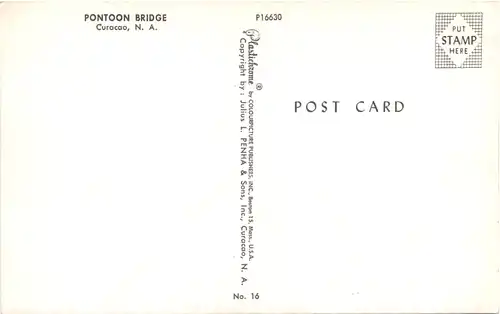 Curacao - Pontoon Bridge -697140