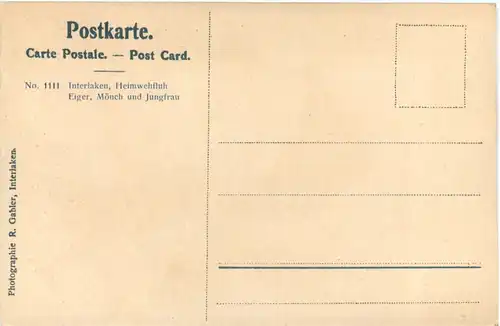 Interlaken - Heimwehfluh -697334