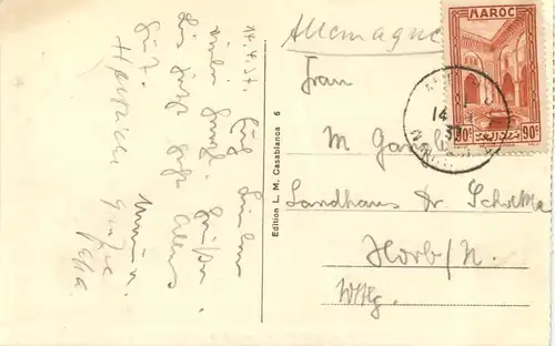 Casablanca - Le carrefour de la Poste -697150