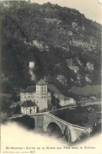 Ste. Maurice - Entree de la Grotte aux Fees -697322