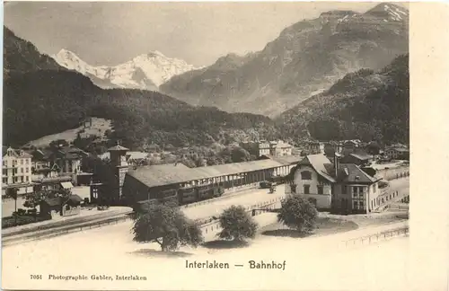 Inerlaken - Bahnhof -697292
