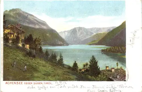 Achensee gegen Süden -697444