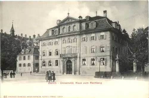 Zürich - Universität - Haus zum Rechberg -697286