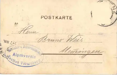 Bregenz - Alpenverein 1903 -697422