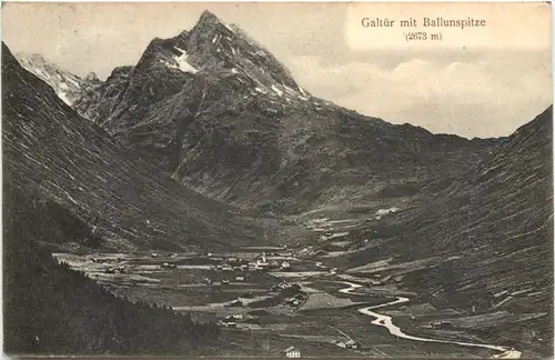 Galtür mit Ballunspitze -697432