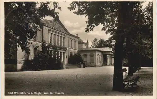 Bad Warmbrunn im Riesengebirge - Am Kurtheater -697370