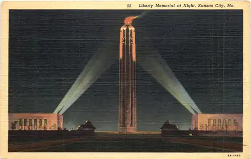Kansas City - Liberty Memorial at Night -697608