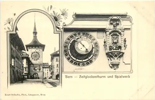 Bern - Zeitglockenturm und Spielwerk -697678