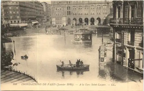 Paris - La Crue de la Seine 1910 -697852