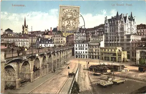Lausanne - Le Grand Pont -697742
