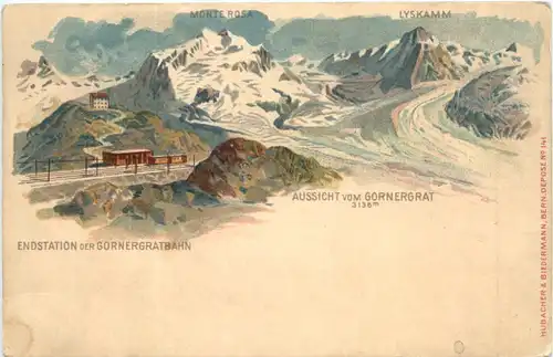Gornergratbahn - Litho -697726