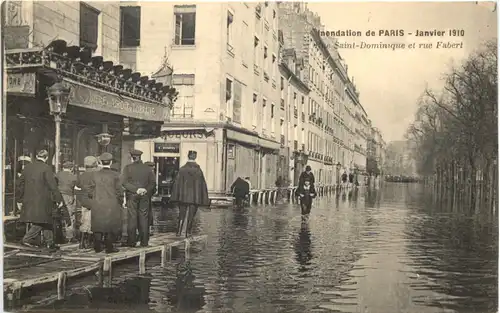 Paris - La Crue de la Seine 1910 -697842