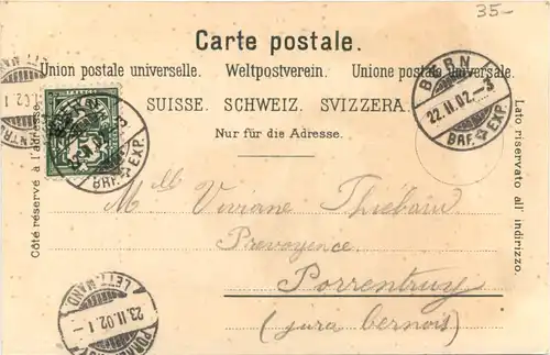 Bern - Wappen - Litho -697734