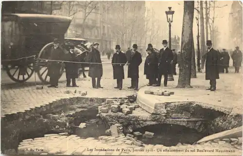 Paris - La Crue de la Seine 1910 -697846