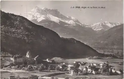 Aigle et la Dent du Midi -697872