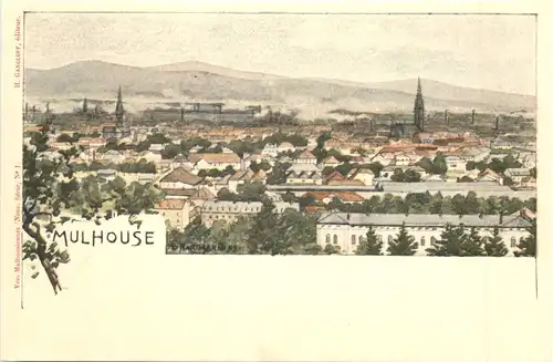 Mulhouse - Litho -697952