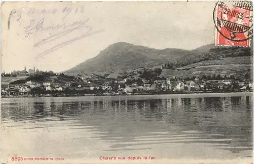 Clarens vue depuis le lac -697992