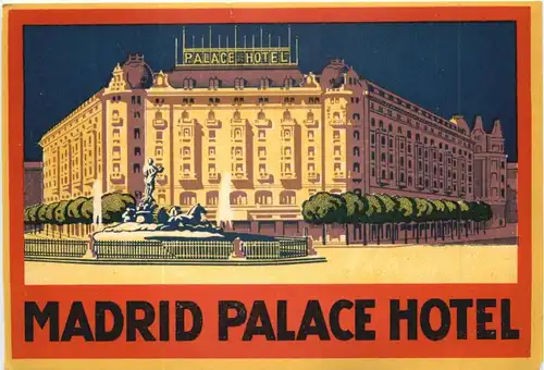 Madrid - Palace Hotel -697862