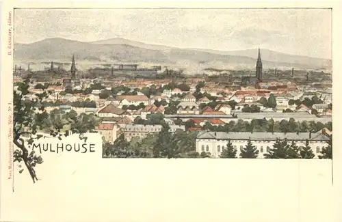 Mulhouse - Litho -697922