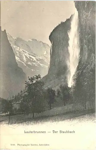 Lauterbrunnen - Der Staubbach -698048