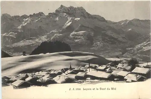 Leysin et la Dent du Mid -697982