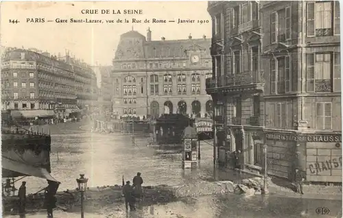 Paris - La Crue de la Seine 1910 -697860