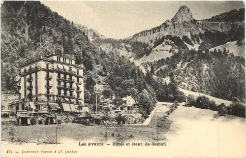 Les Avants - Hotel et Dent de Jaman -697880