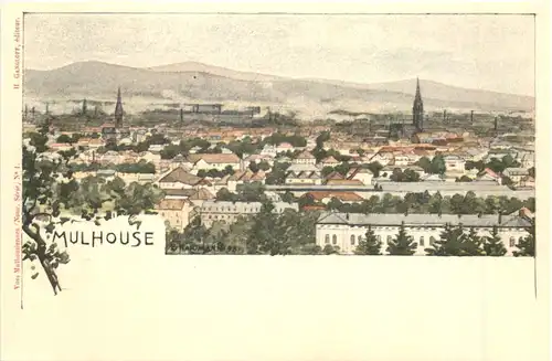 Mulhouse - Litho -697920