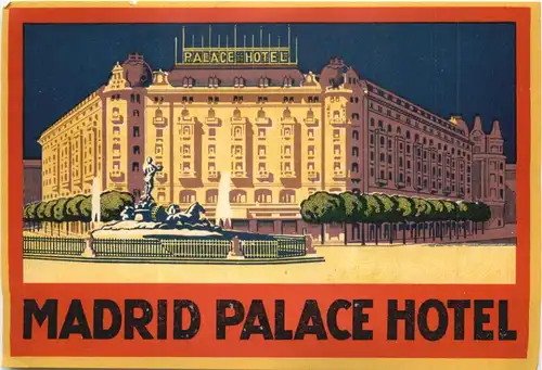 Madrid - Palace Hotel -697864