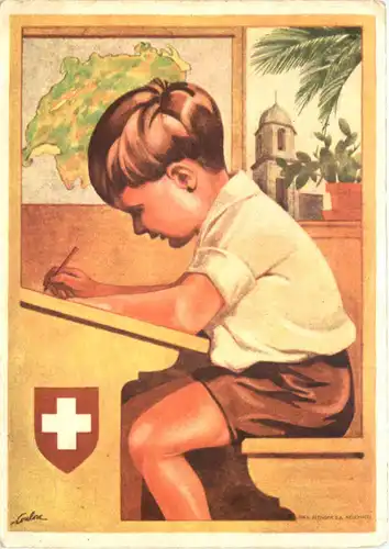 Bundesfeier Postkarte 1930 -697904