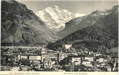 Interlaken und Jungfrau -698110