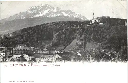 Luzern - Gütsch und Pilatus -698120