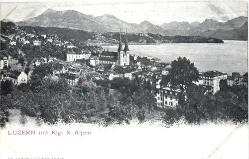 Luzern mit Rigi -698126