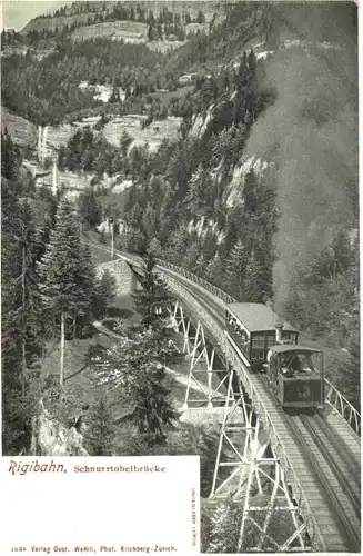 Rigibahn - Schnurrtobelbrücke -698124