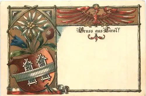 Gruss aus Tirol - Litho -698224