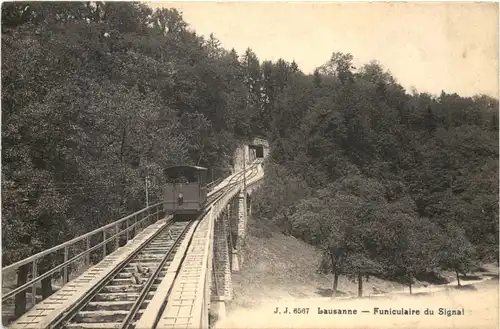 Lausanne - Funiculaire du Signal -698372