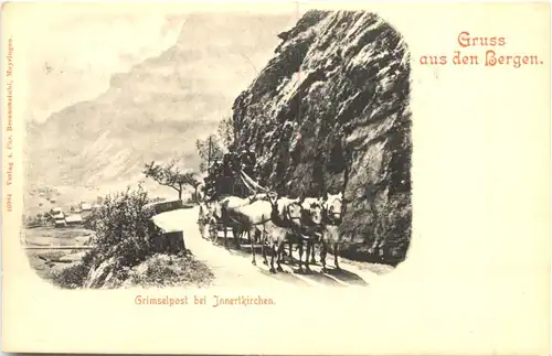 Grimselpost bei Innertkirchen -698256